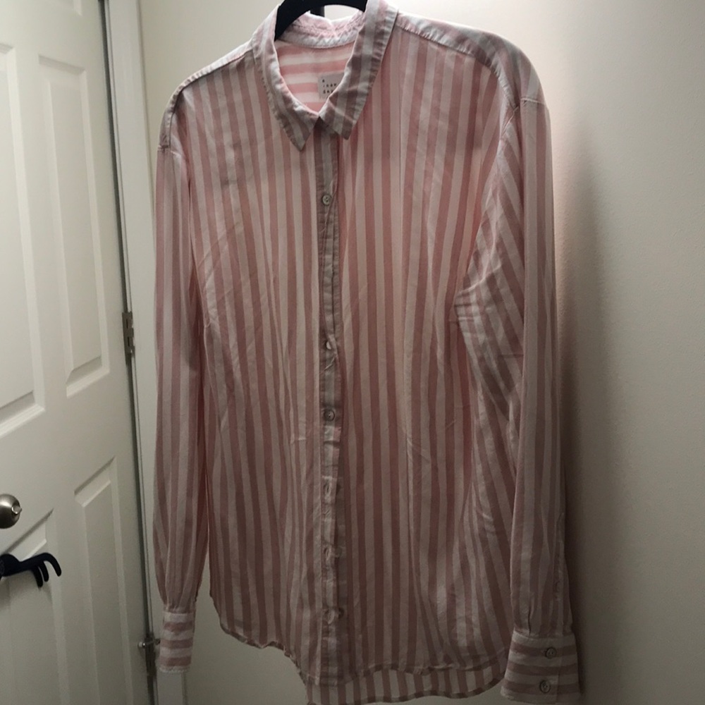 A New Day Long Sleeve Blouse Size L